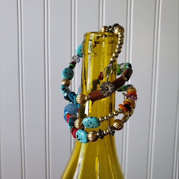 Winding Multi-Bead Bracelet - Picture 9 of 9